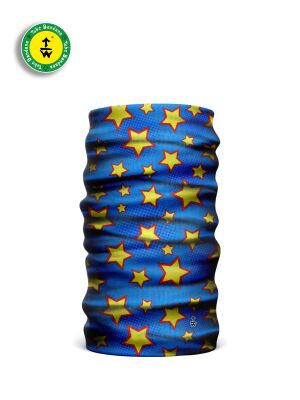 Tube Bandana Mavi Yıldızlı Bandana Boyunluk BKD421 - 1