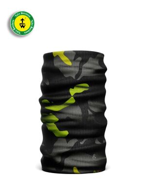 Tube Bandana Sarı Gri Bandana Boyunluk BKD301 - 1