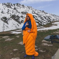 Turbat Ultar -21'C Superlite Uyku Tulumu - 185L, Sarı - 13