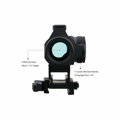 Vector Optics Maverick GEN2 1x22 Red Dot SCRD-12II - 3