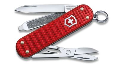 Victorinox 0.6221.401G SD Alox Kırmızı 58mm Çakı - 1