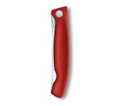 Victorinox 6.7801.FB SwissClassic 11cm Katlanabilir Soyma Bıçağı Kırmızı - 6