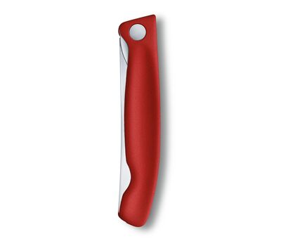 Victorinox 6.7801.FB SwissClassic 11cm Katlanabilir Soyma Bıçağı Kırmızı - 6