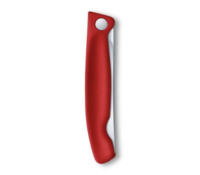 Victorinox 6.7801.FB SwissClassic 11cm Katlanabilir Soyma Bıçağı Kırmızı - 7