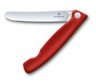 Victorinox 6.7801.FB SwissClassic 11cm Katlanabilir Soyma Bıçağı Kırmızı - 8