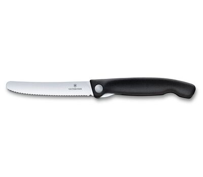 Victorinox 6.7833.FB SwissClassic 11cm Katlanabilir Domates Bıçağı Siyah - 4