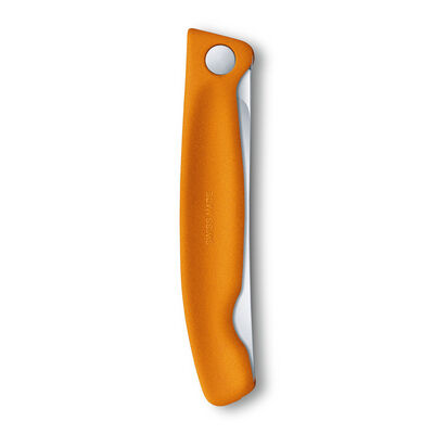 Victorinox 6.7836.F9B SwissClassic 11cm Katlanabilir Domates Bıçağı Turuncu - 4