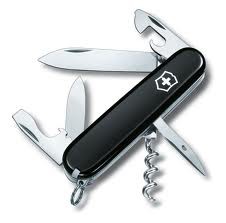 Victorinox - Victorinox Caki Spartan Siyah 1.3603.3