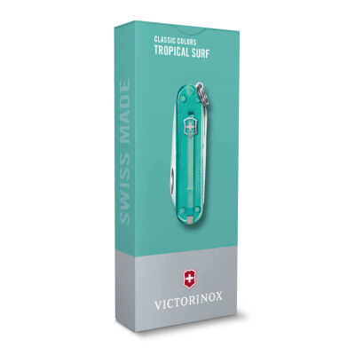 Victorinox Classic Tropical Surf Şef Turkuaz Çakı - 4
