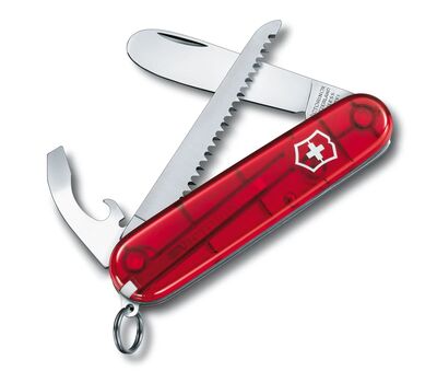 Victorinox İlk Çakım Şeffaf Kırmızı - 1