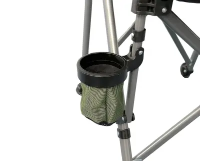 Windcamp Katlanır Kamp Sandalyesi Lüks Haki 150kg Taşıma - 8