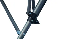 Windcamp Katlanır Kamp Sandalyesi Lüks Mavi 150kg Taşıma - 6