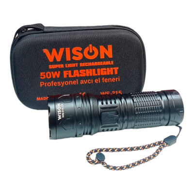Wison WS-315 Profesyonel Şarjlı Avcı El Feneri 50 Watt - 3