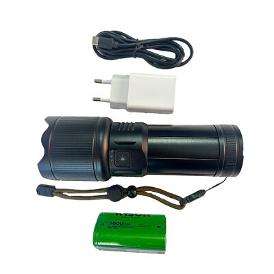 WISON WS-415 Profesyonel Şarj Edilebilir Avcı El Feneri - 2