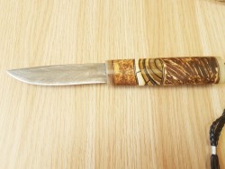 Yakut Damascus Koleksiyon Av Bıçağı No:7 - Thumbnail