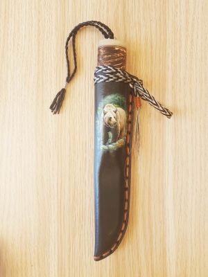 Yakut Damascus Koleksiyon Av Bıçağı No:7 - 7