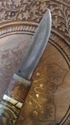 Yakut Damascus Koleksiyon Av Bıçağı No:7