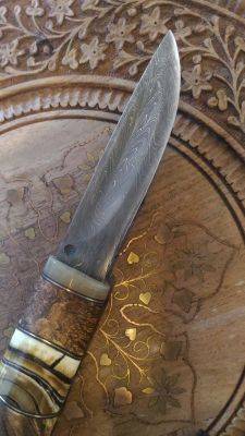 Yakut Damascus Koleksiyon Av Bıçağı No:7 - 8