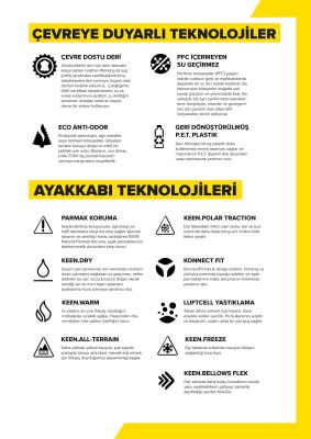 Zionic Su Geçirmez Erkek Yürüyüş Botu - 8